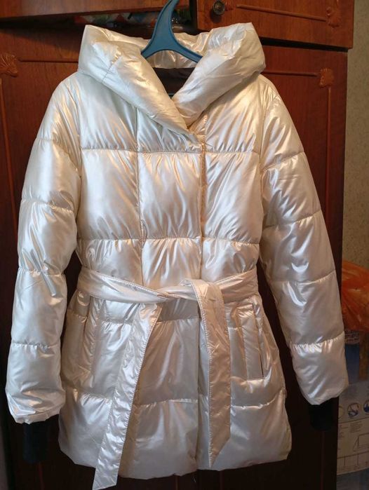 Куртка теплая удлиненная