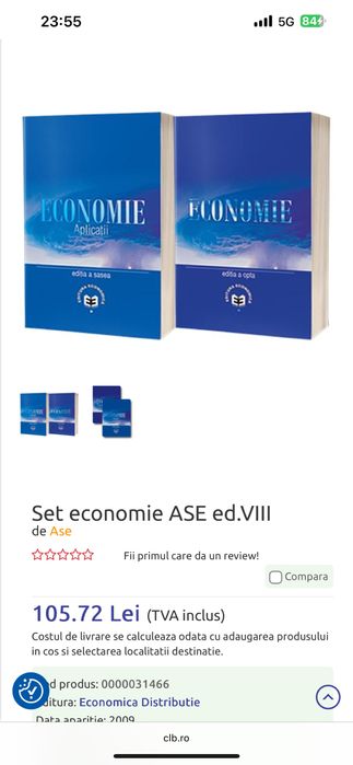 Cărți economie, noi