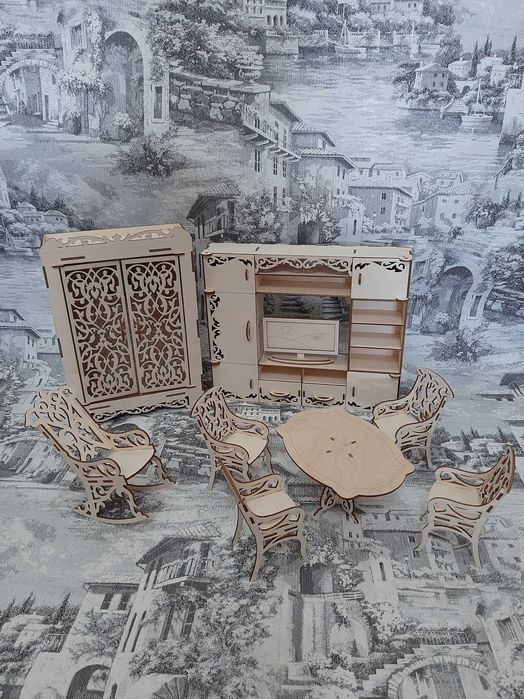 Кукольная мебель для Барби