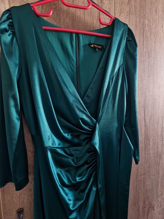 Rochie verde smarald marimea L