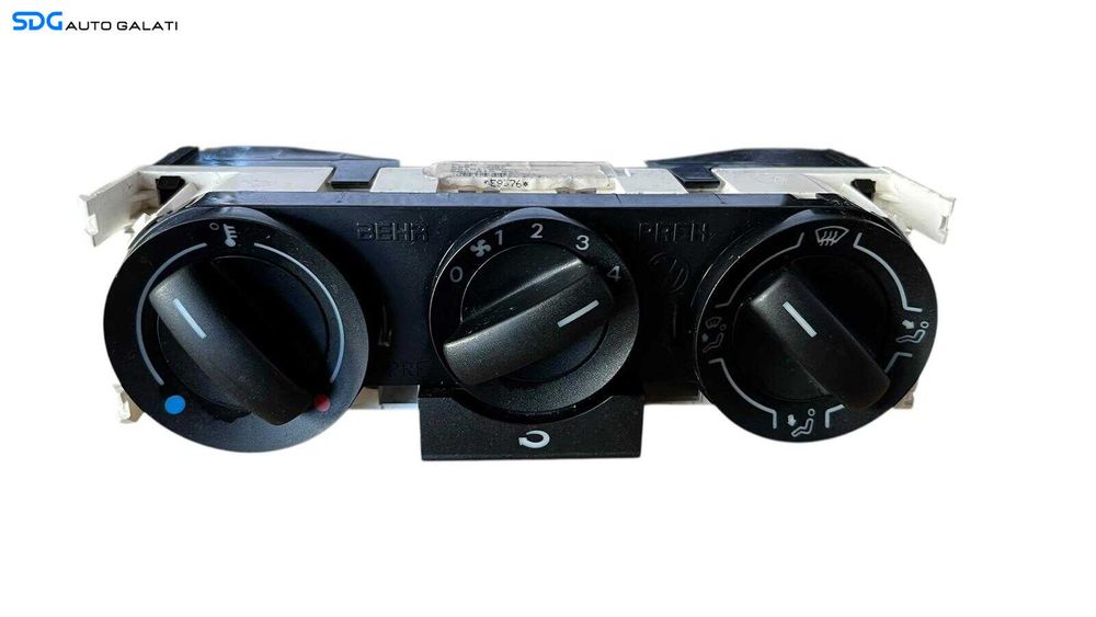 Panou Modul Unitate Comanda FARA AC Aer Conditionat Clima Climatic Volkswagen Polo 9N 2002 - 2008 [LC0633]