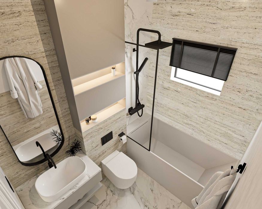 COMPLEX case Mediteraneene/Canalizare/Asfalt -ENKA RESIDENCE