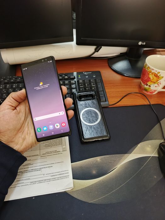 Samsung note 8 64gb[2022) ideal iwlawi zur aybi yuq tozza tele