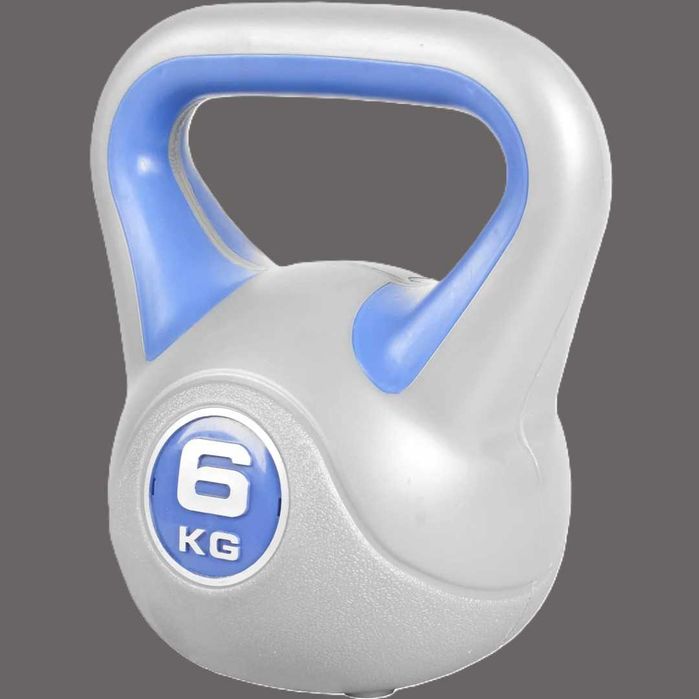 Kettlebell Stylish umplut cu ciment 6 KG