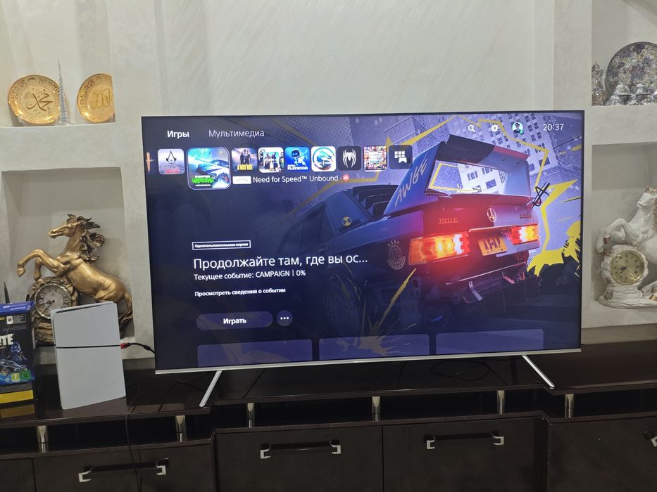 PS5 Slim 1TB + PS Plus Extra va EA Play (2026-yilgacha)