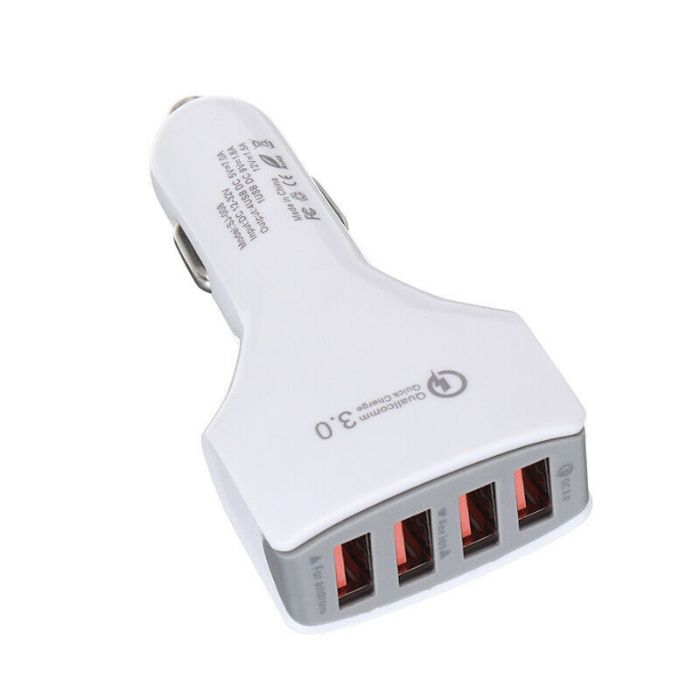 Универсално USB зарядно за автомобил с 4 порта Car Charger Universal