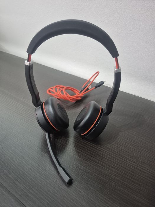 Căști Jabra Evolve 75 Bluetooth, microfon