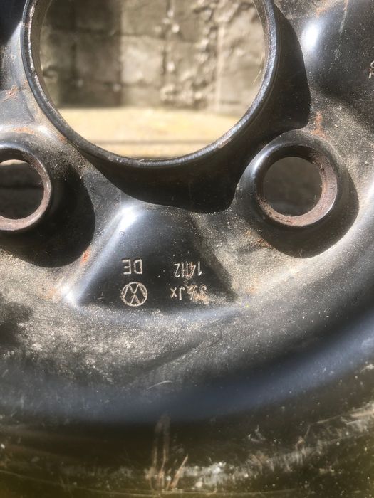 Резервна гума с джанта /Патерица/, continental 105/70 r 14