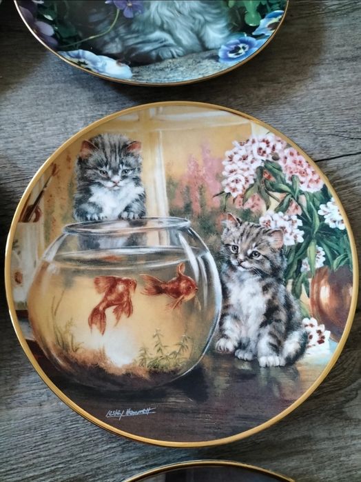 6 farfurii decorative ,de colectie