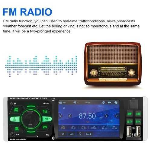 Мултимедия видео авторадио за кола автомобил usb bluetooth cd dvd