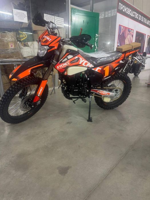 Эндуро SYCMCC 1 - мощный двигатель 300 см3