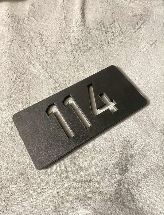 Placă personalizată pentru număr de casă