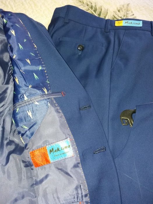 Школьный костюм синего цвета