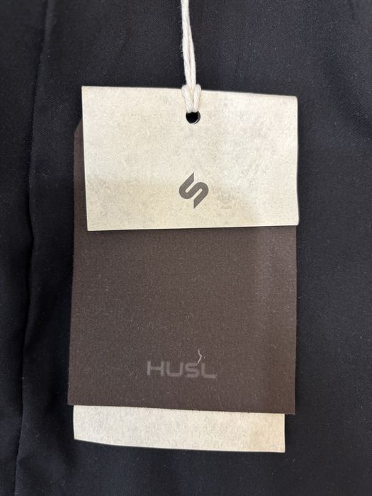 Кожаный бомбер Husl