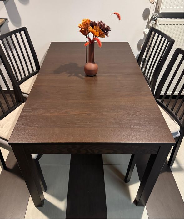 Masă Extensibilă Dining Bjursta Ikea