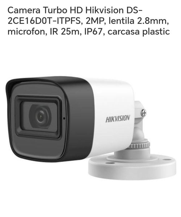 Camere de supraveghere Hikvision