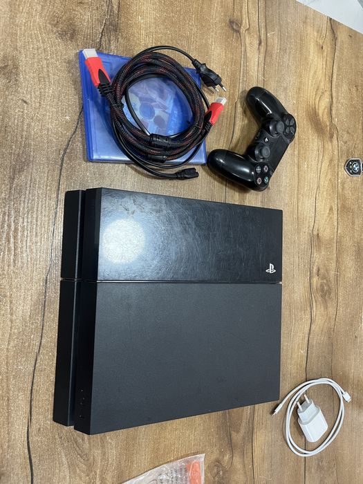 Ps4 fat 512гб чёрный цвет
