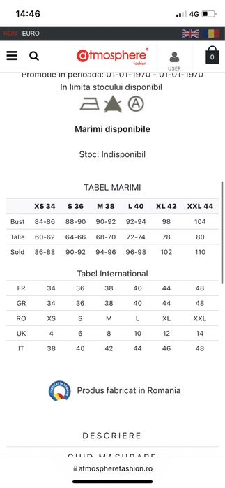 Rochie de seara atmosphere fashion