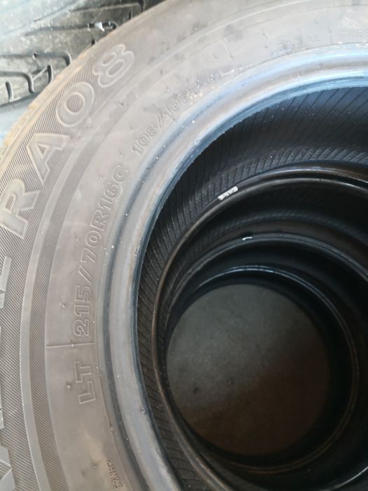 215 70 16 цола гуми като нови hankook гуми за бус