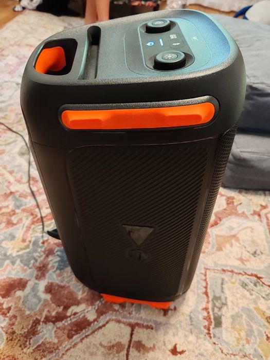 BOXA JBL Partybox 110, 160W, Original Pro Sound, Dynamic light, Bluetooth, USB, Baterie 12H, IPX4, Negru
