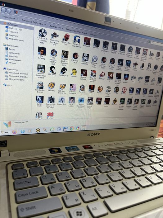 Ноутбук Sony Vaio