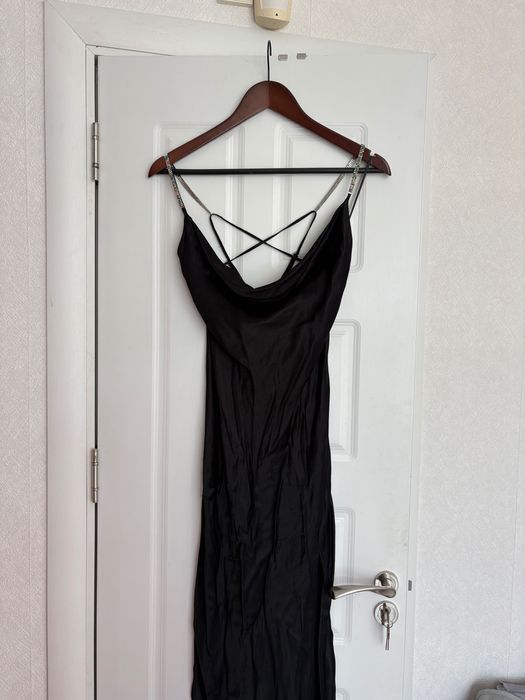 Сатенена рокля Bershka