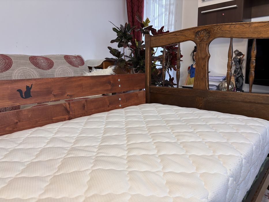 Pat 1 persoana lemn masiv de fag