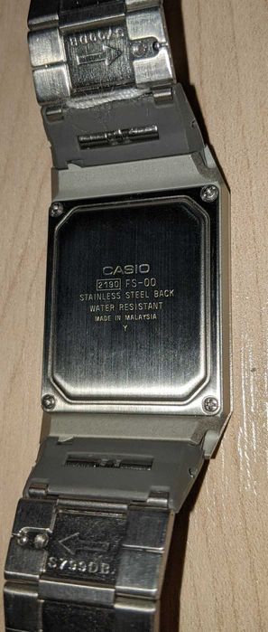 часы casio film watch pela fs-00el-2t. Коллекционный экземпляр.