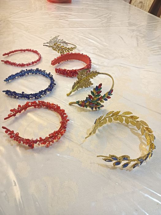 Ободки для девочек изготовленные вручную