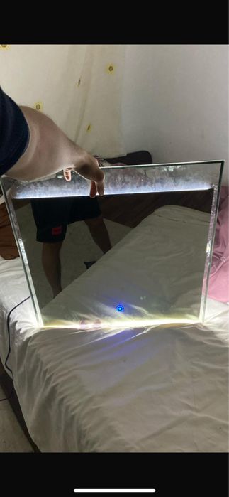 Oglinda led baie perfect fuctionabila