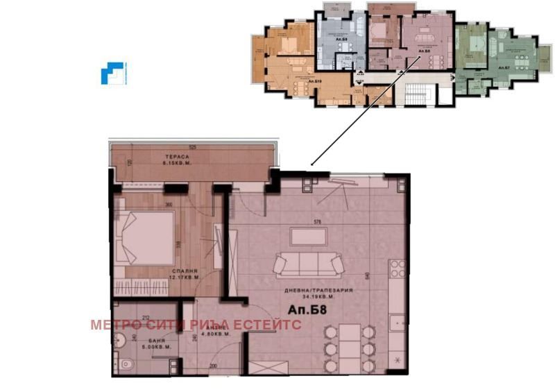 Продава се Двустаен апартамент в София, Младост 1 - 90 кв.м за 1704 €/кв.м - Снимка #3