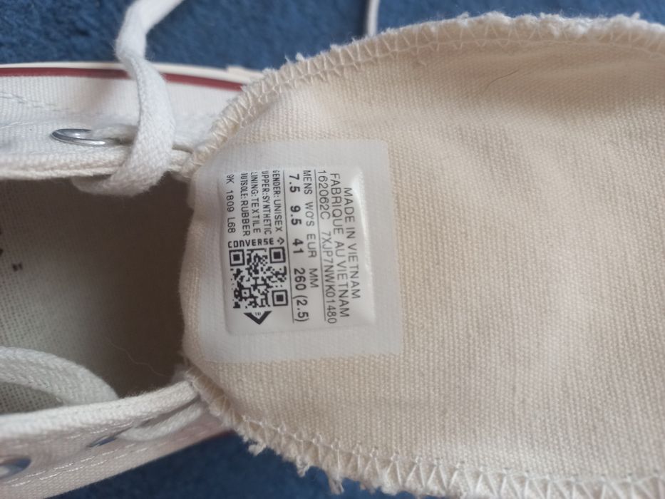 Конверсы белые унисекс новые