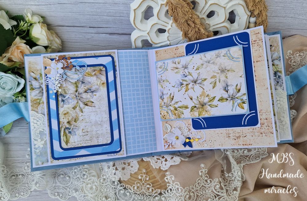 Албум за снимки, облечен в плат