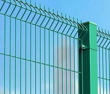 Забор 3D ограждение из сварной сетки