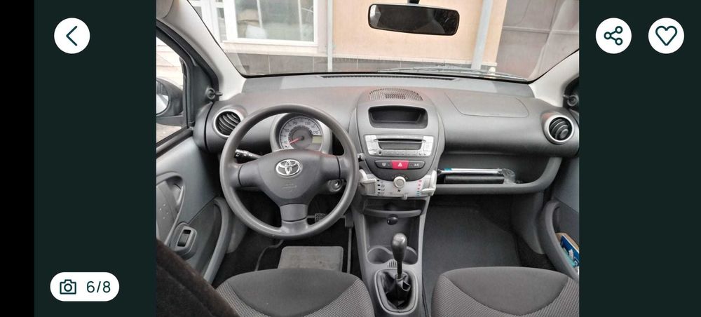 Toyota Aygo 1.0i benzina 2012 euro 5