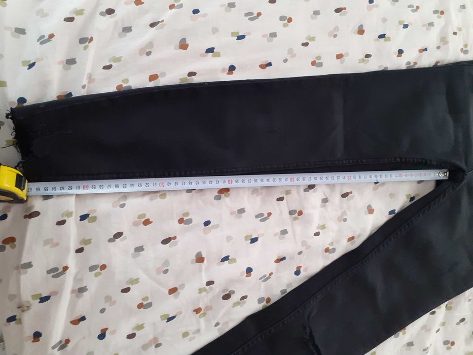 Дънков черен панталон размер w27