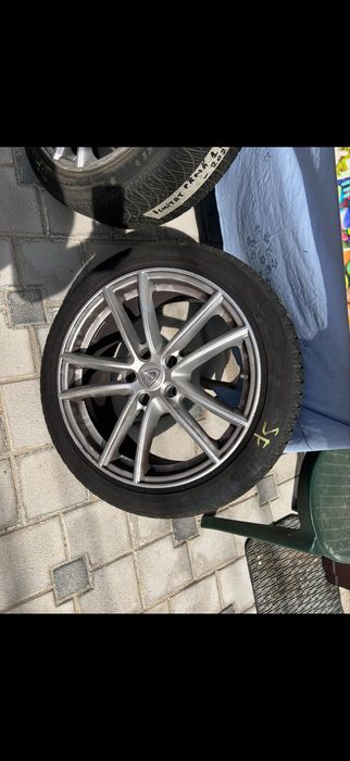 Jante aliaj aluett 18 5x114,3- compatibile cu nissan toyota mazda