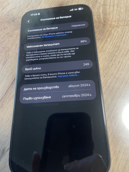 Iphone 16 pro max 256