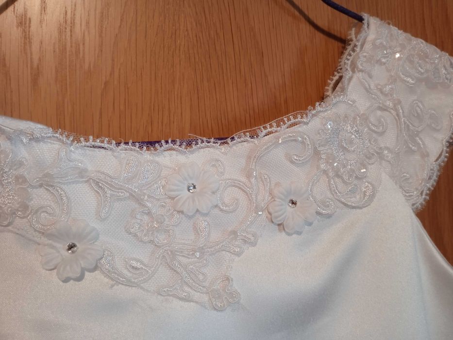 НОВА детска рокля Sevva Mode de Paris за сватба, кръщене, размер 6-8 г