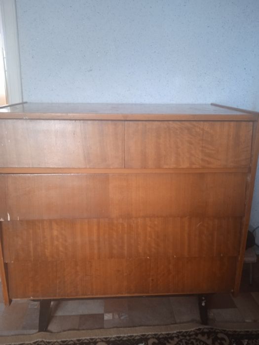 Советский деревянный комод