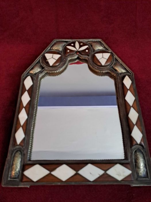 oglinda marocana alama sidef veche 30/24 cm