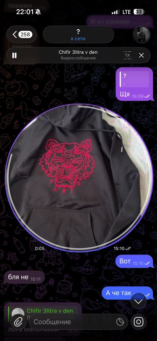 Kenzo кофта сочная мощная