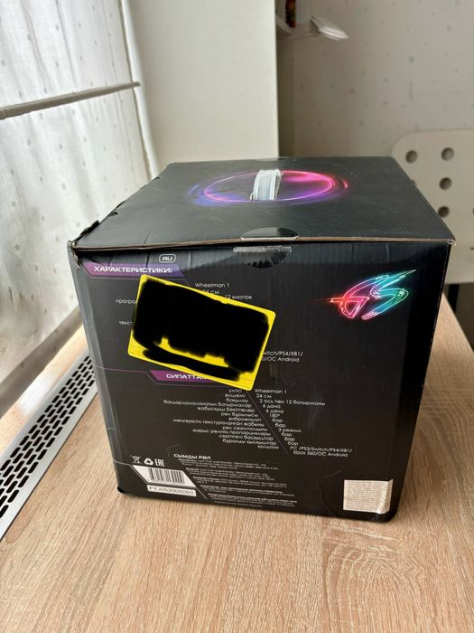 Игровой руль для приставки и ПК