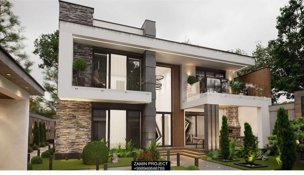 Архитектор Дизайнер Arxitektor Dizayner Interier Fasad Dizayn dacha