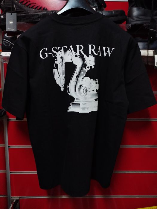 Оригинална тениска G-Star Raw Industry S M L XL XXL мъжка oversize