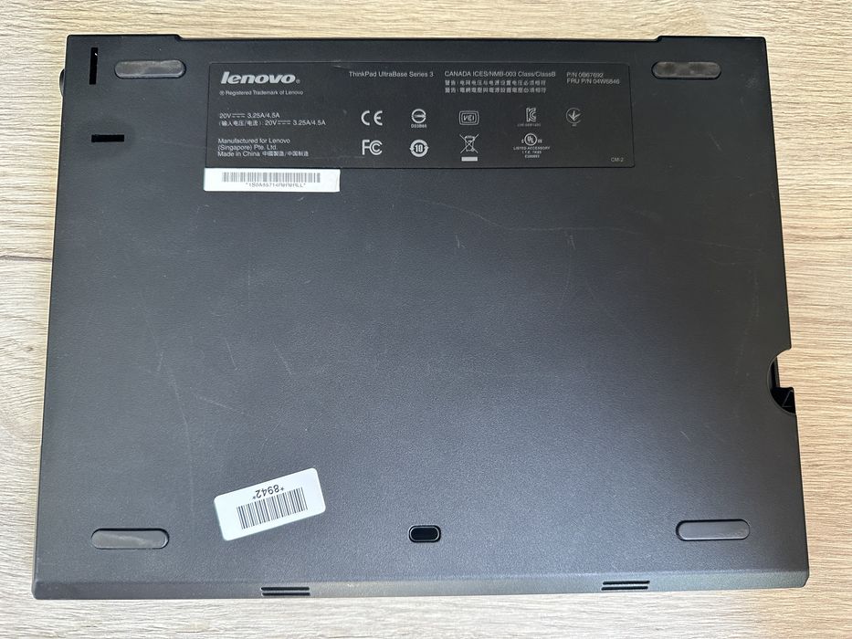 Док станция Lenovo ThinkPad UltraBase серии 3