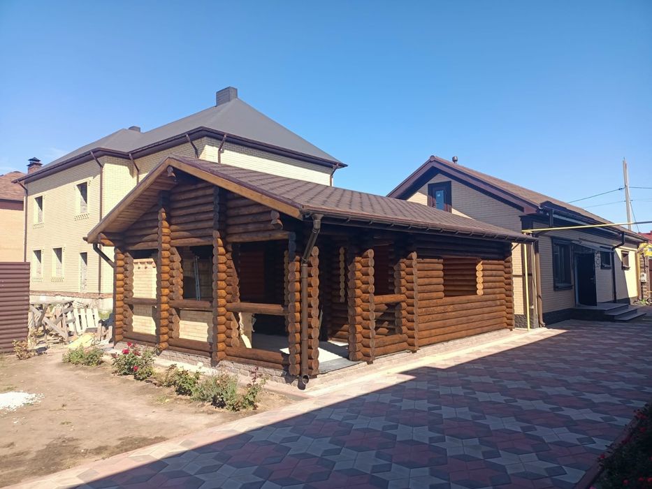 Изготовление срубов.