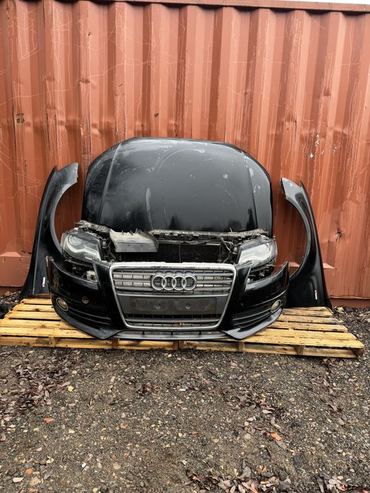 Fata completa bot audi a4 b8 bara fata trager capota motor aripi far