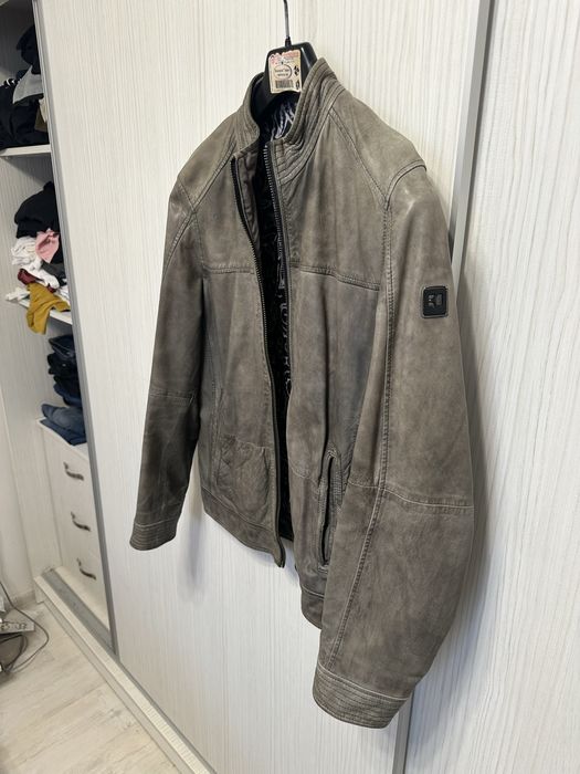 яке Boss кожено leather jacket