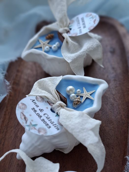 Mărturii de botez și de nuntă din săpun parfumat-handmade